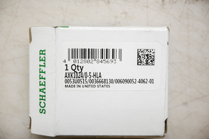 INA AXK1024/0-5-HLA Needle Thrust Roller Bearing NOS