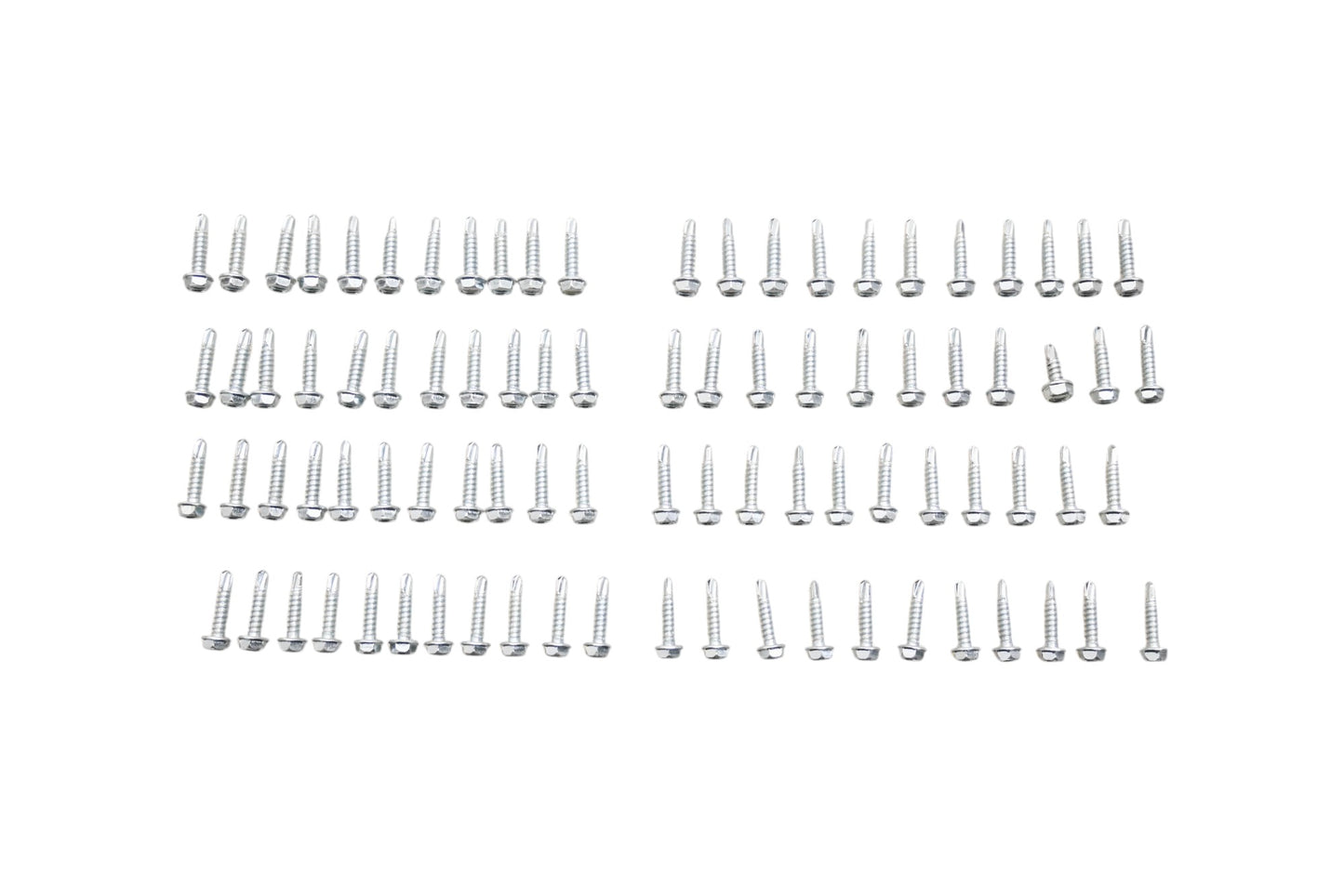 Everbilt 646 873 Self-Drilling Screws Zinc Plated Qty 88