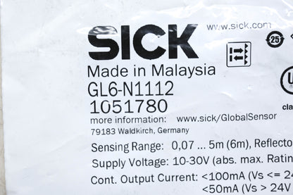 Sick GL6-N1112 Photoelectric Sensor NOS