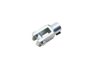EuroSort 00001690 Galvanized Fork Head M12 with Locking Clip NOS