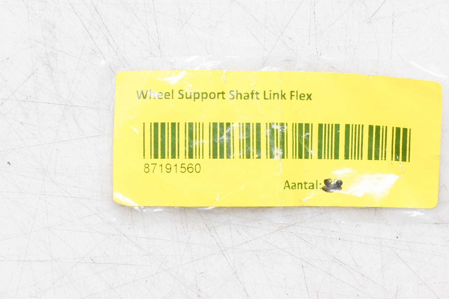 EuroSort 87191560 Wheel Support Shaft Link Flex NOS