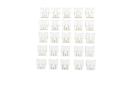 Aftermarket MXN 5557, 143273 8-Pin White Cable End Qty 25 NOS