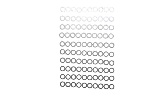 Aftermarket DIN 988 Shim rings Qty 100 NOS