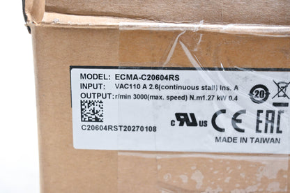 Delta ECMA-C20604RS Servo Motor NOS