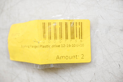 EuroSort 00007756 Flanged Plastic Drive Bushings Qty 2 NOS