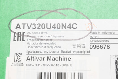Schneider Electric ATV320U40N4C Frequency Converter NOS