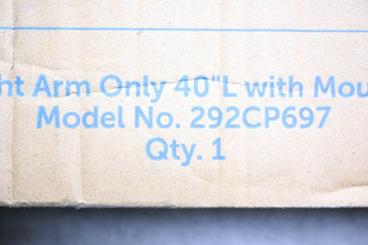 Global Industrial 292CP697 40" Dock Light Arm With Mounting Kit NOS