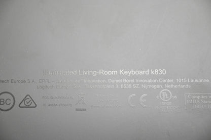 Logitech K830 Wireless Illuminated Keyboard