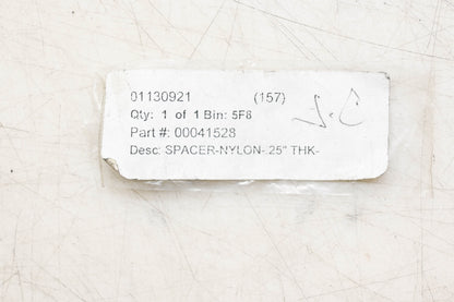 Aftermarket 00041528, 1130921 Nylon Spacer 2.3"x2.3" NOS