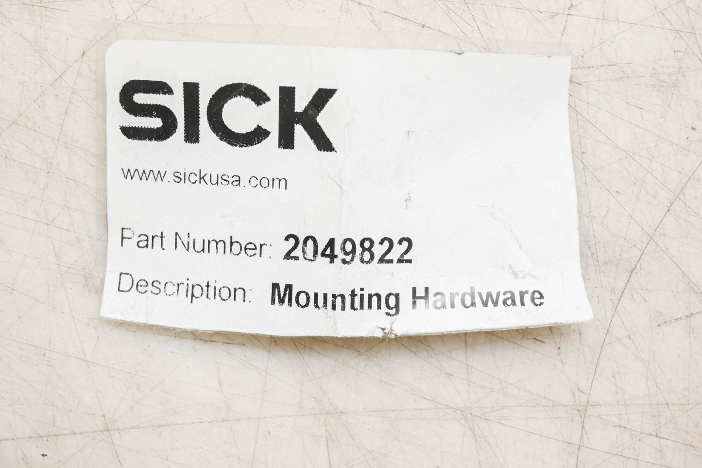 Sick 2049822 Mounting Hardware Kit NOS