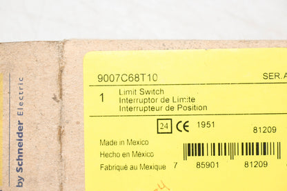 Square D 9007C68T10 Series A Limit Switch NOS