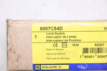 Square D 9007C54D Series A Limit Switch NOS