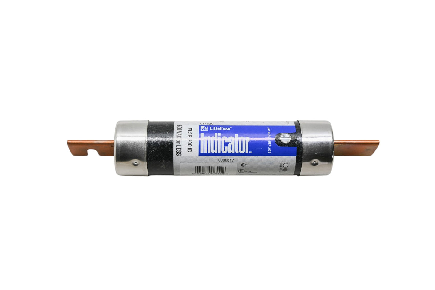 Littlefuse FLSR 200 ID Indicator Time Delay Fuse NOS
