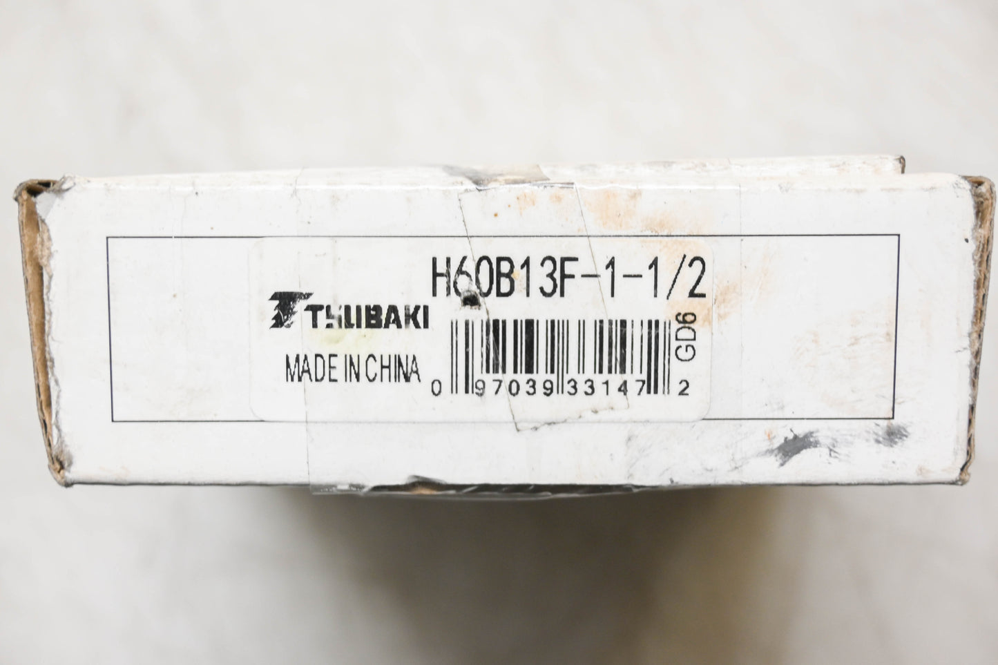 Tsubaki H60B13F Hardened Chain Sprocket NOS