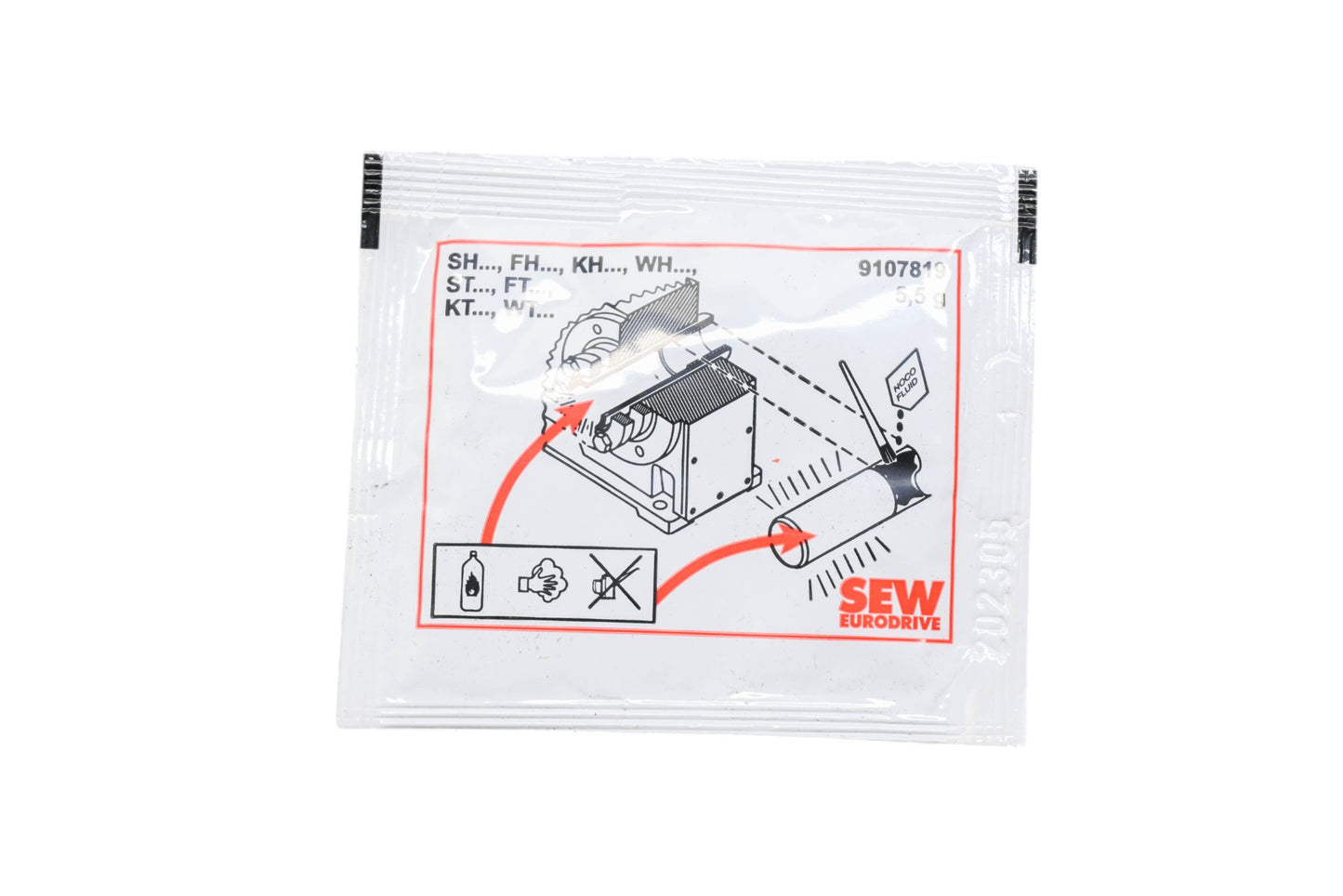 SEW Eurodrive NSF-H1 NOCO-Fluid Lubricant NOS