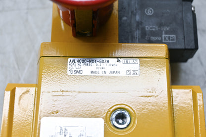 SMC AVL 4000-N04-5DZM Soft Start-Up Valve