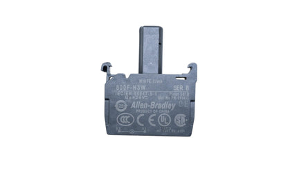 Allen-Bradley 800F-N3W Series B White LED Contact Block