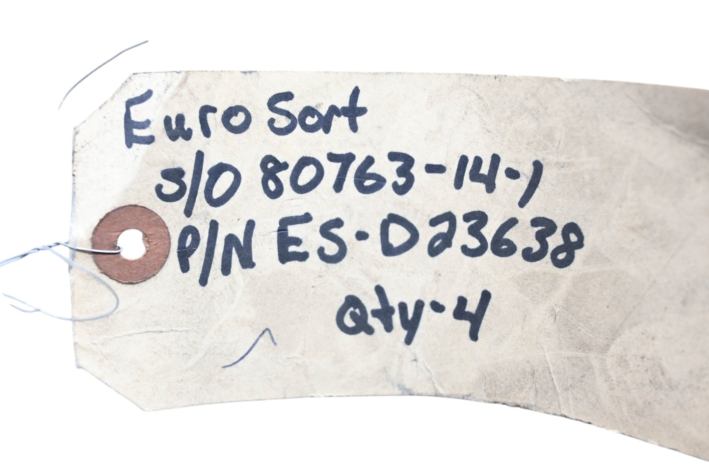 Eurosort 80763-14-1, ES-D23638 14" Angled Spacer NOS