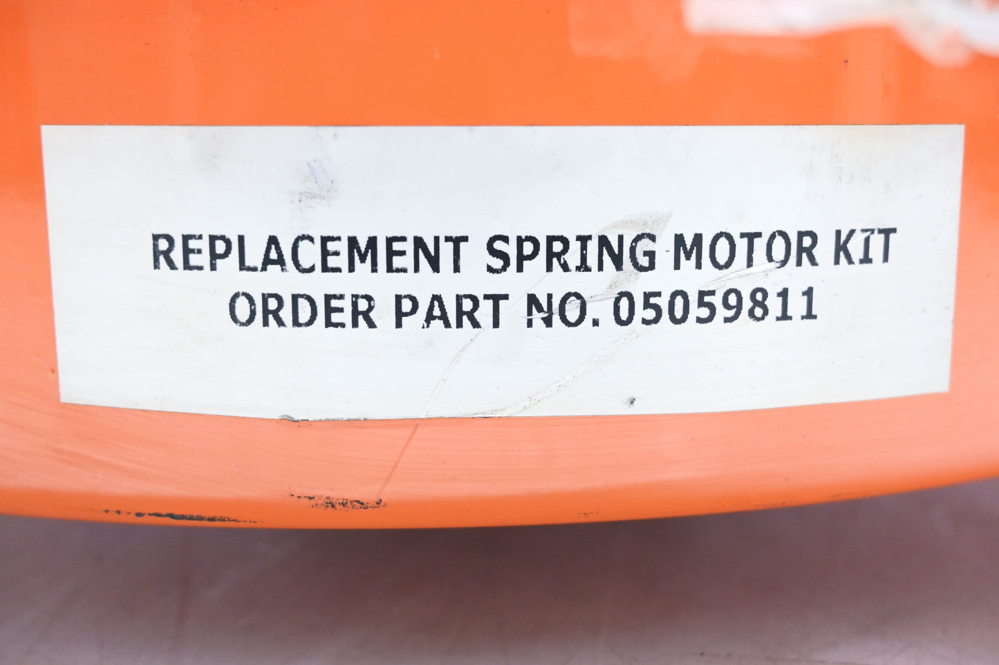 Gleason Hubbell 05059811, GR05059811, 10032168 Main Spring Replacement Kit NOS