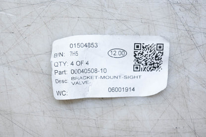 Aftermarket 00040508-10, 01504853 Sight Valve Mounting Bracket NOS