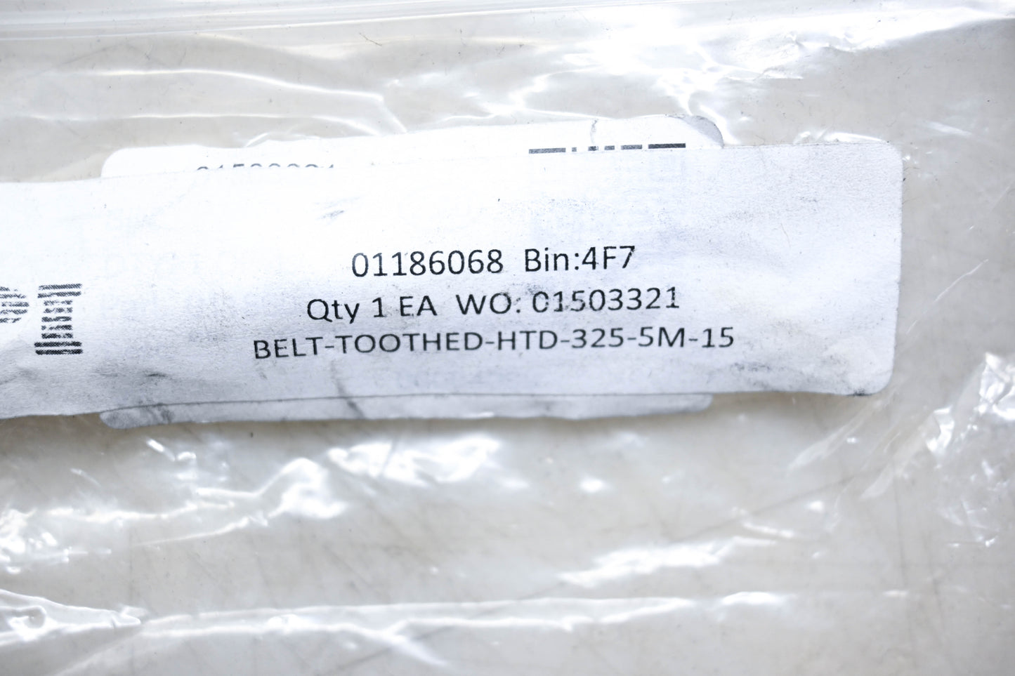 Optibelt 01186068, 325 5M 15 Omega Timing Belt NOS