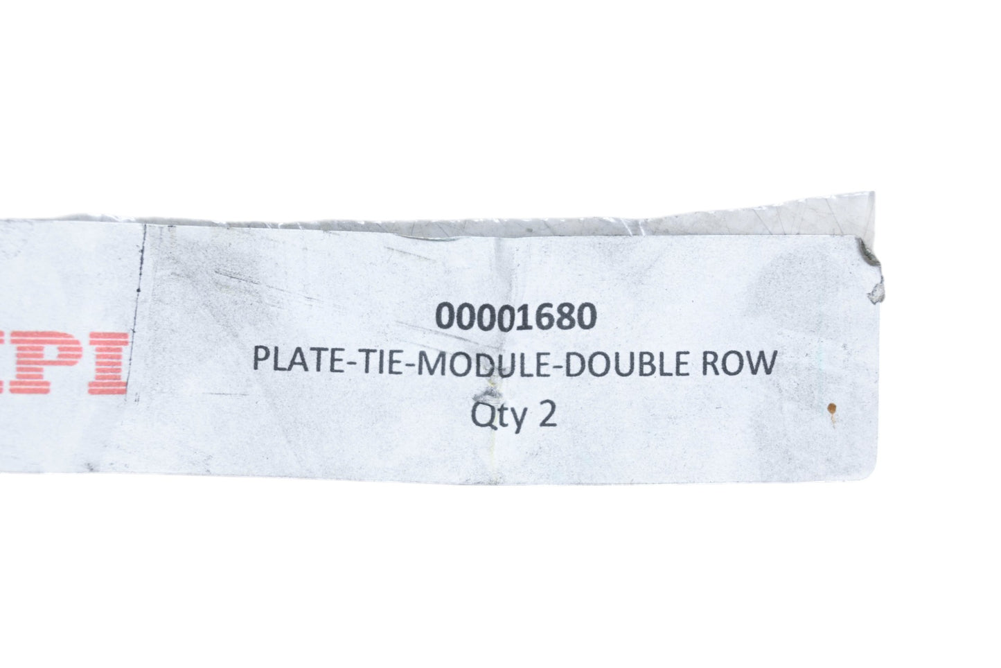 NPI 00001680 Double Row Plate Tie Module 5.25x4" NOS
