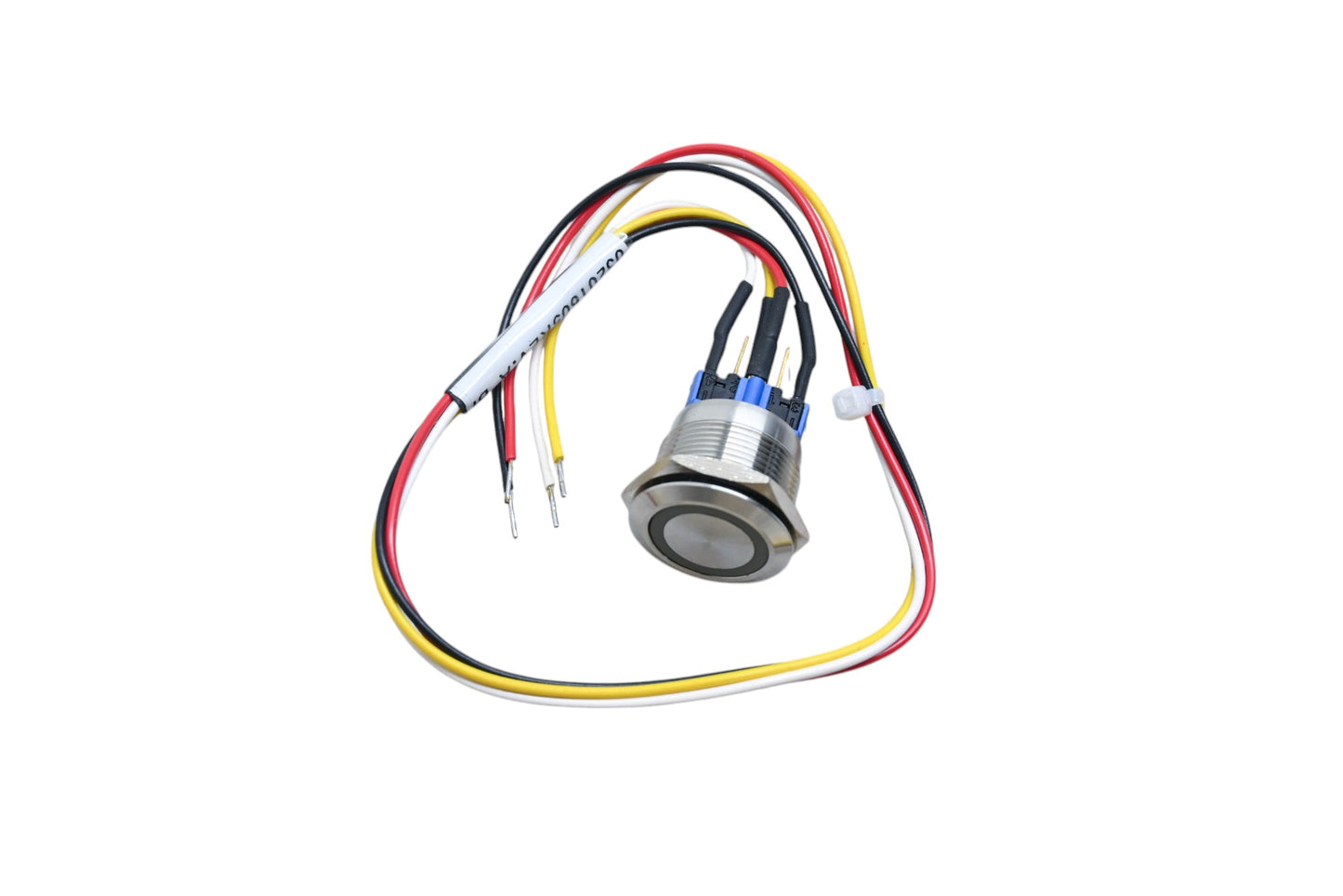 NPI 03201605 22mm Blue Lense Assembly Switch NOS