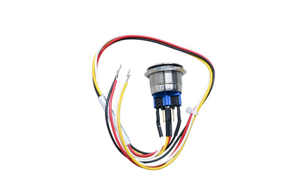 NPI 03201605 22mm Blue Lense Assembly Switch NOS