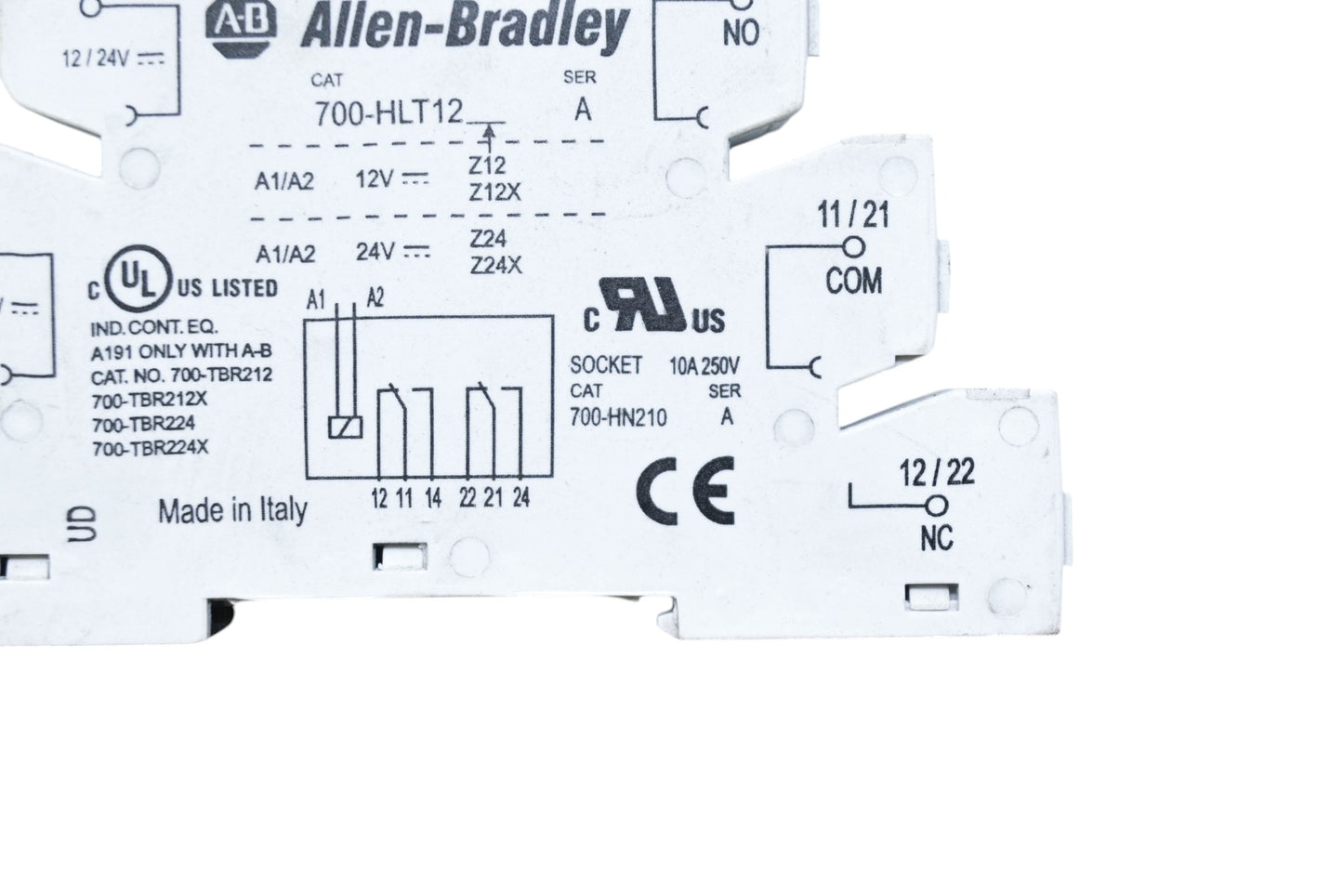 Allen-Bradley 700-HN210, 700-HLT12 Terminal Block NOS