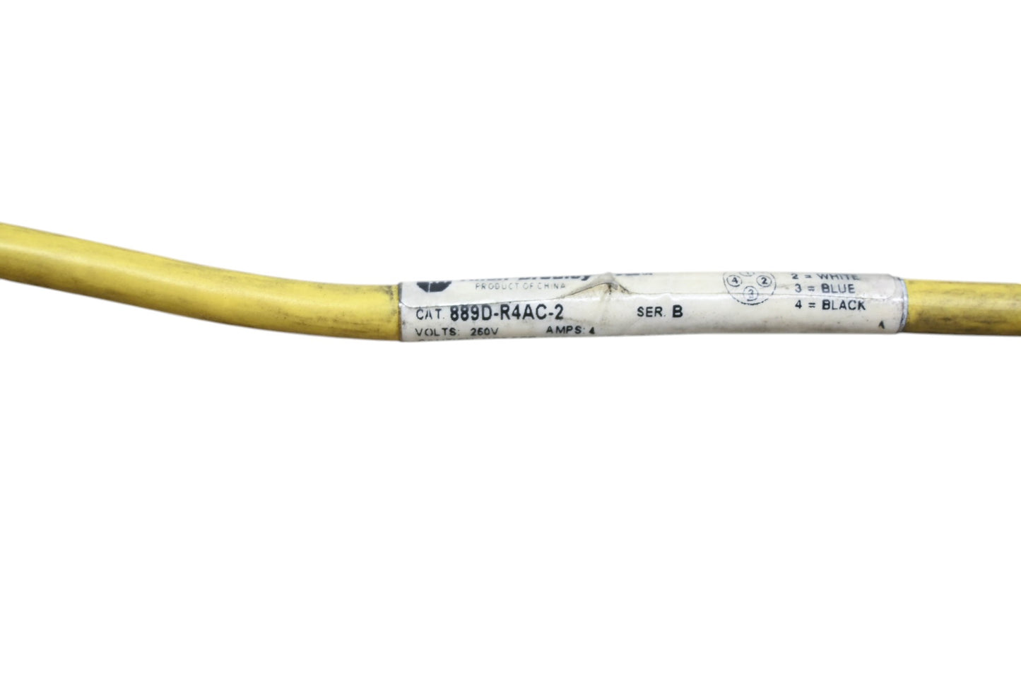 Allen-Bradley 889D-R4AC-2 Series B DC Micro Cable NOS