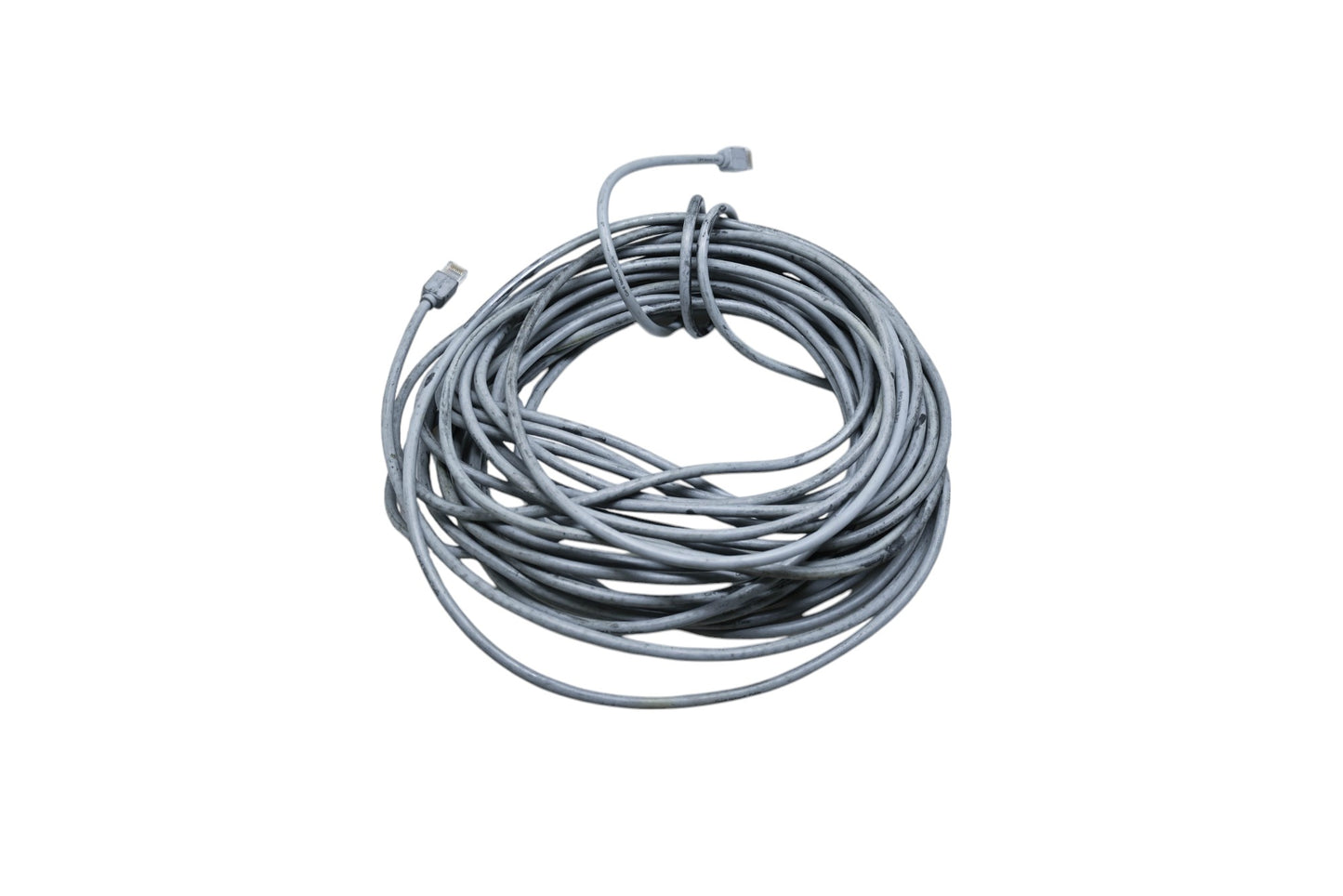 Insignia RY014-17 Gray Snagless Cat-6 Network Cable Roughly 45ft