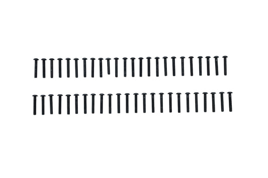 Aftermarket WT017-51 Grade 10.9 Button Head Hex Socket Screws M5x30 Qty 48 NOS