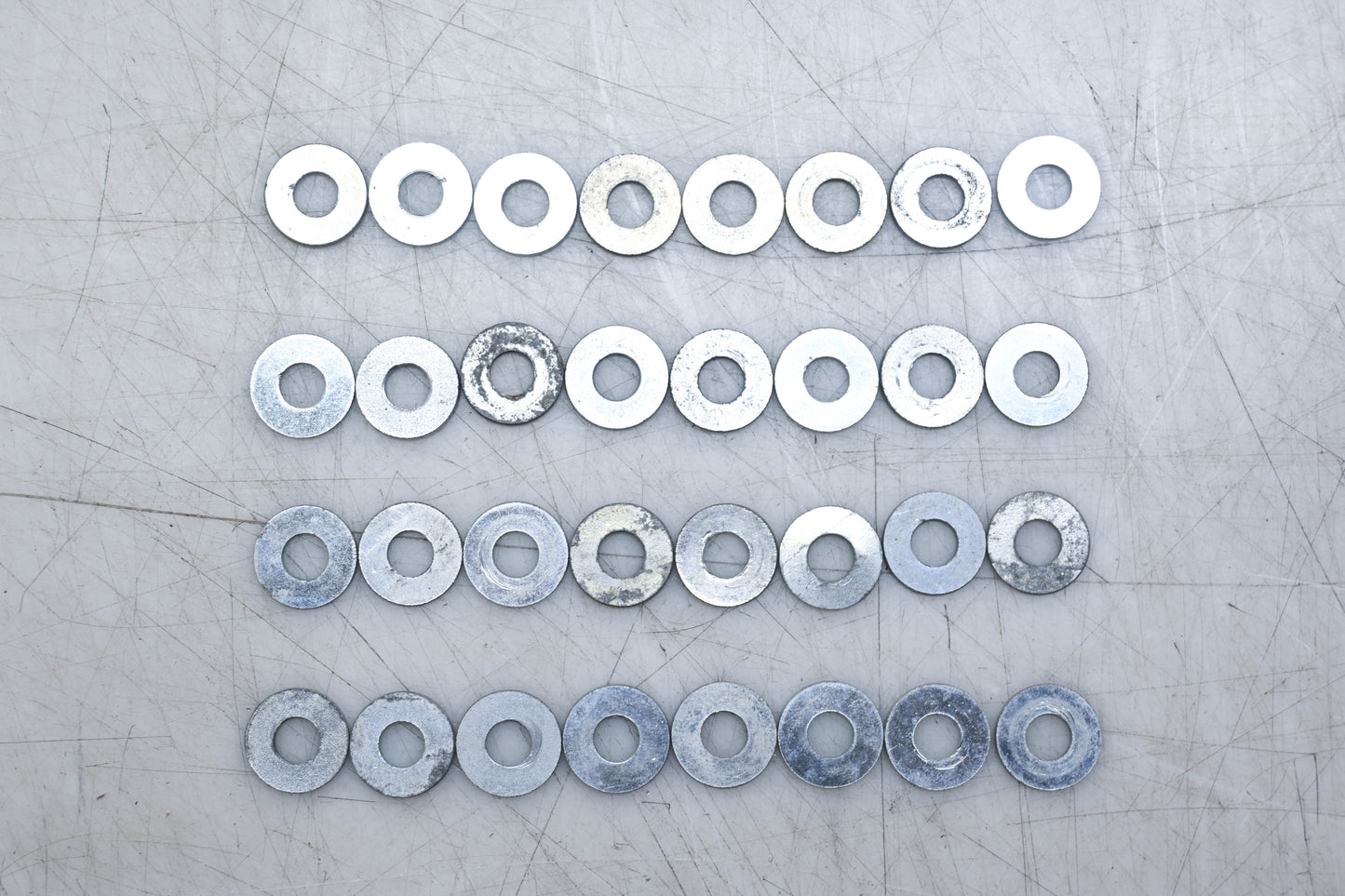 Aftermarket XY012-30 M7 Flat Washers 3/4" OD, 11/32 ID, 1/16" width Qty 32 NOS