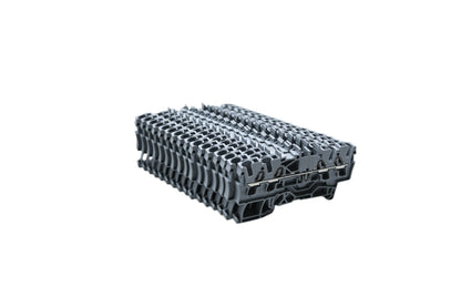 Wago 2002-1401 4-Conductor Feedthrough Terminal Blocks Qty 16