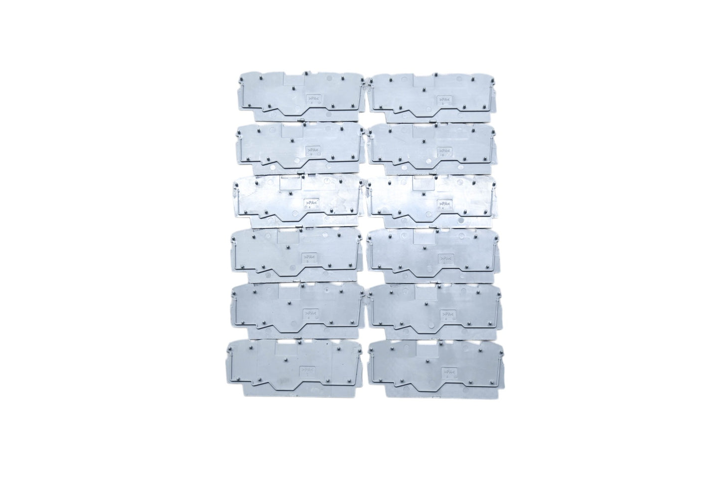 Wago 2002-1491 Gray End/Intermediate Plates Qty 12