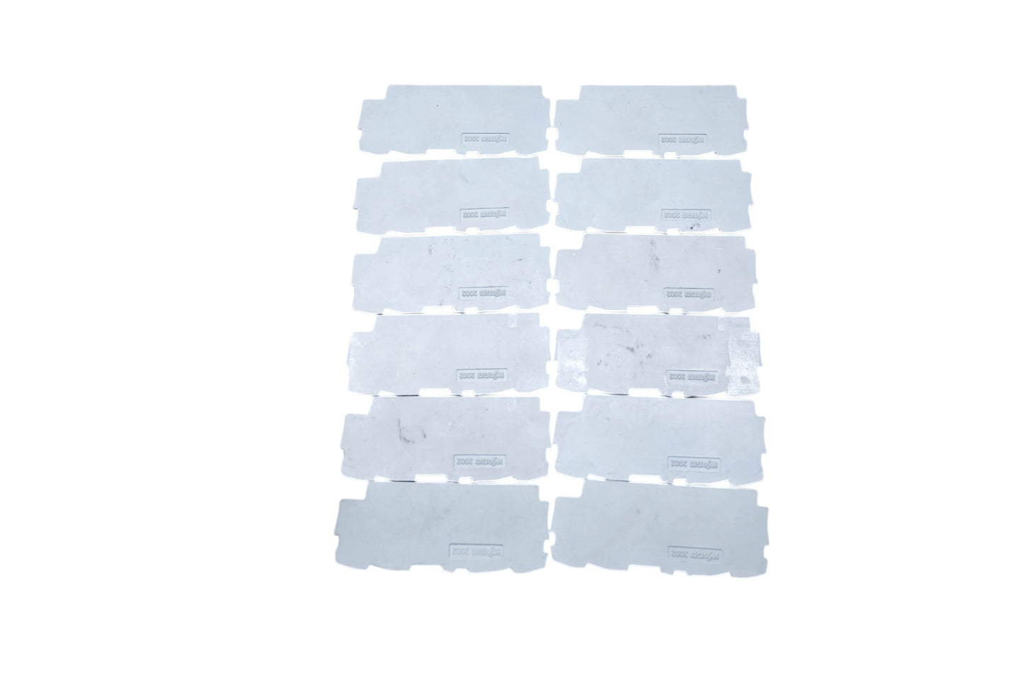 Wago 2002-1491 Gray End/Intermediate Plates Qty 12