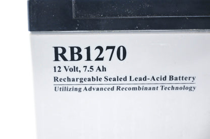 Sealed Energy RB1270 Rechargeable Sealed Lead-Acid Battery NOS