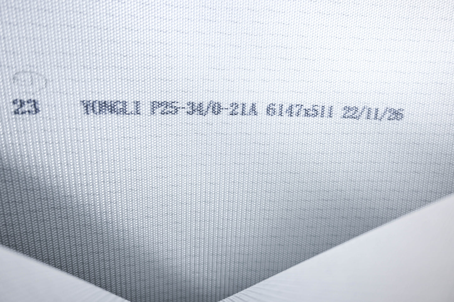 Yongli P25-34/0-21A Smooth Surface Black Conveyor Belt 6147x511mm NOS