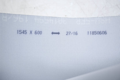 Habasit 11850606 2mm Diamond Surface Black Conveyor Belt 1545x600mm NOS