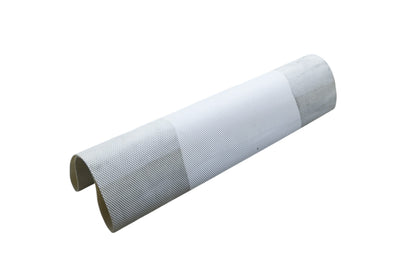 Derco USA U22-24/5 Negative Oval Surface White Conveyor Belt 500x500mm NOS