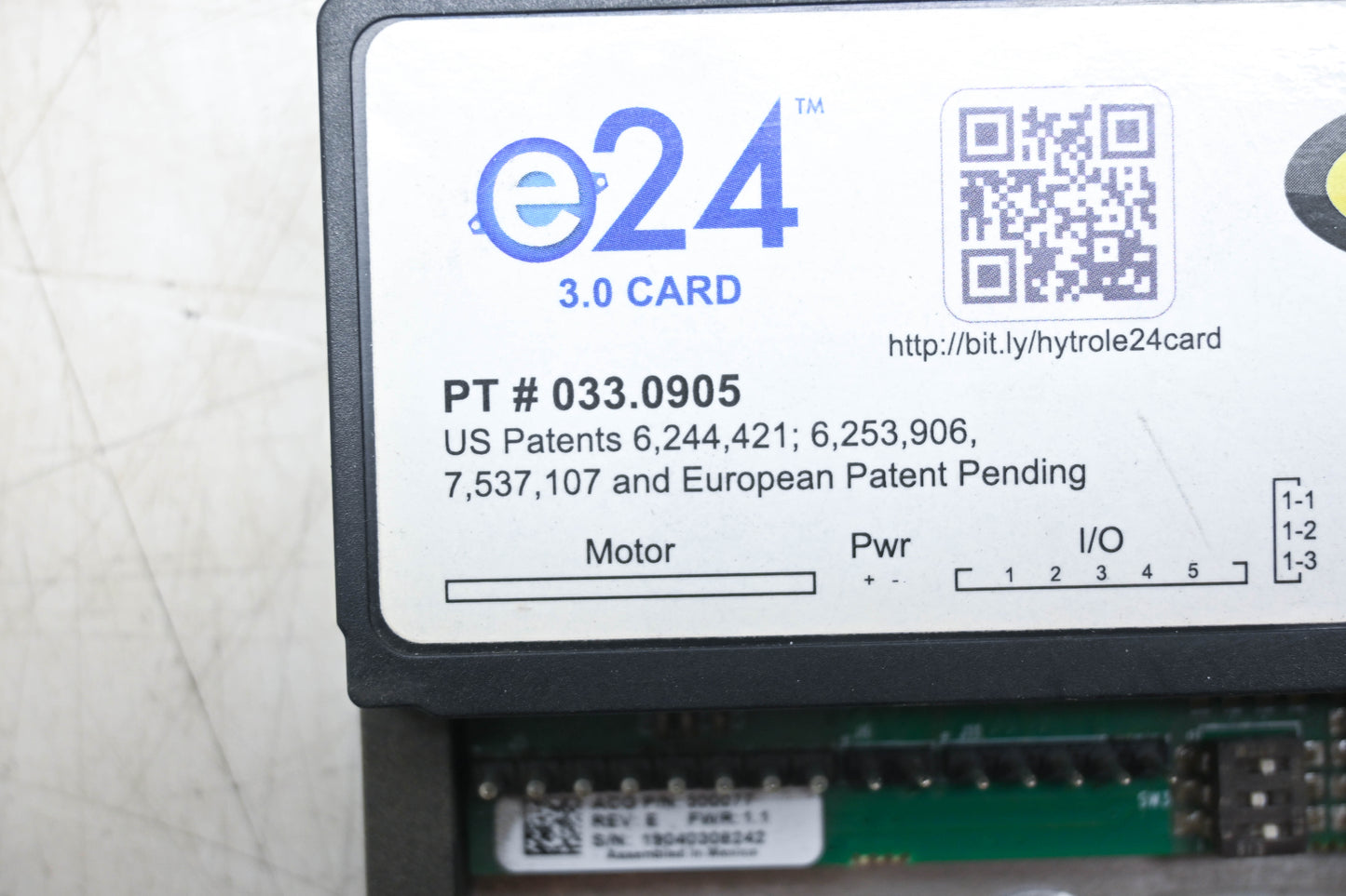 Hytrol 033.0905 UniDrive Motor Control