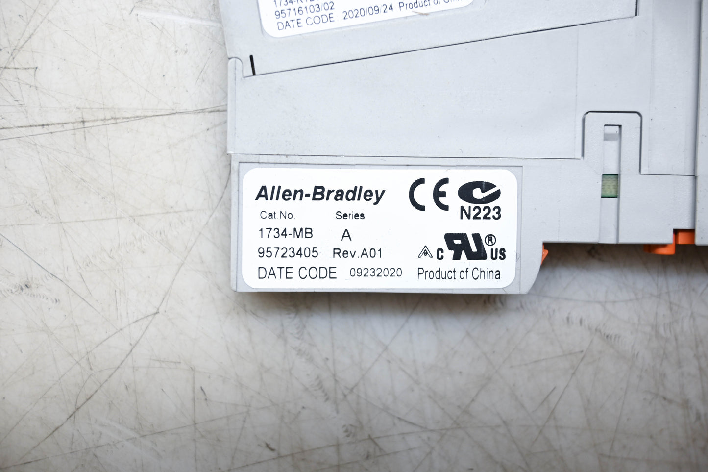 Allen-Bradley 1734-TBS Series A Point IO Terminal Base NOS