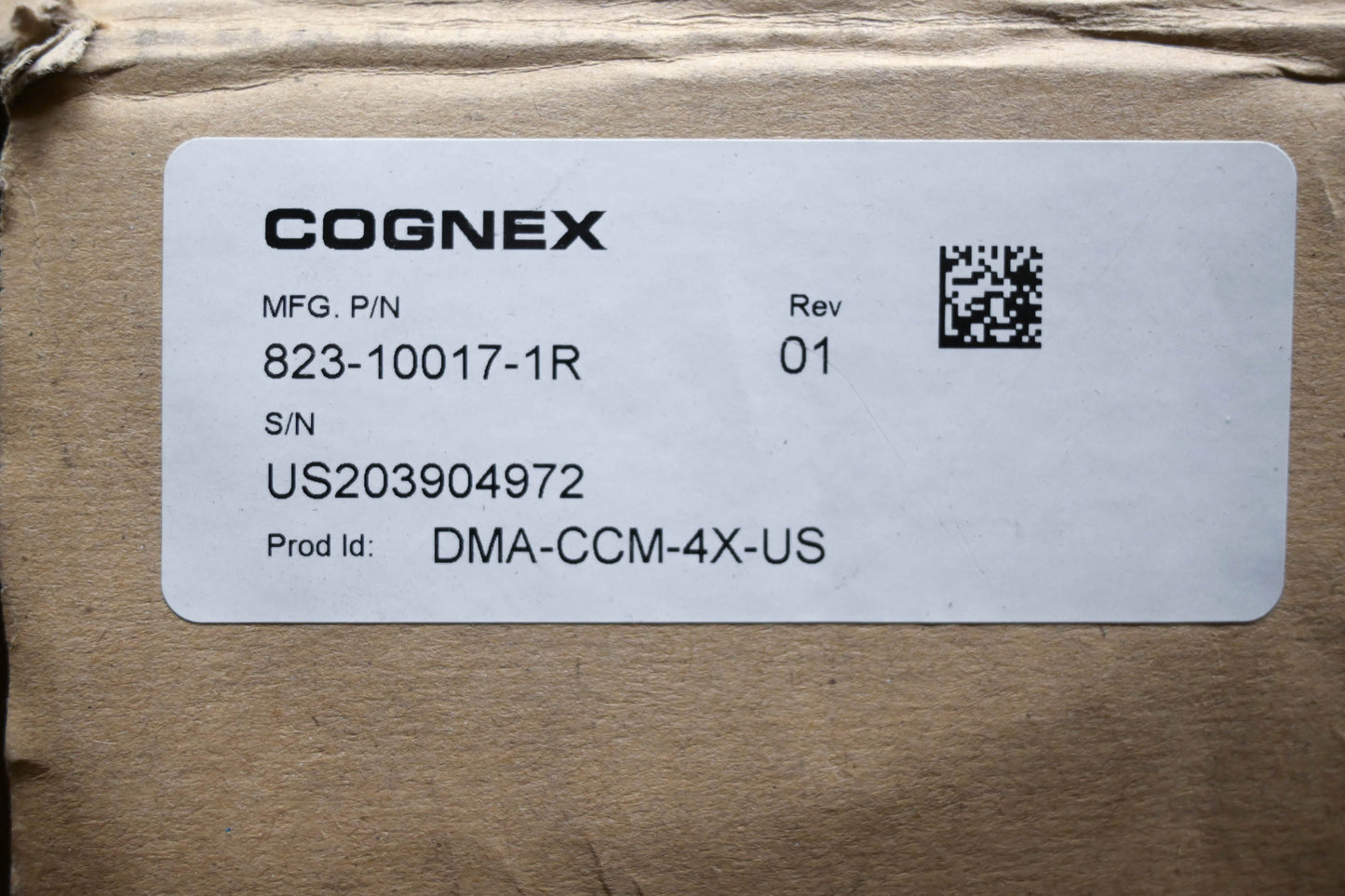 Cognex 823-10017-1R, DMA-CCR-4X Barcode Scanner Controller NOS