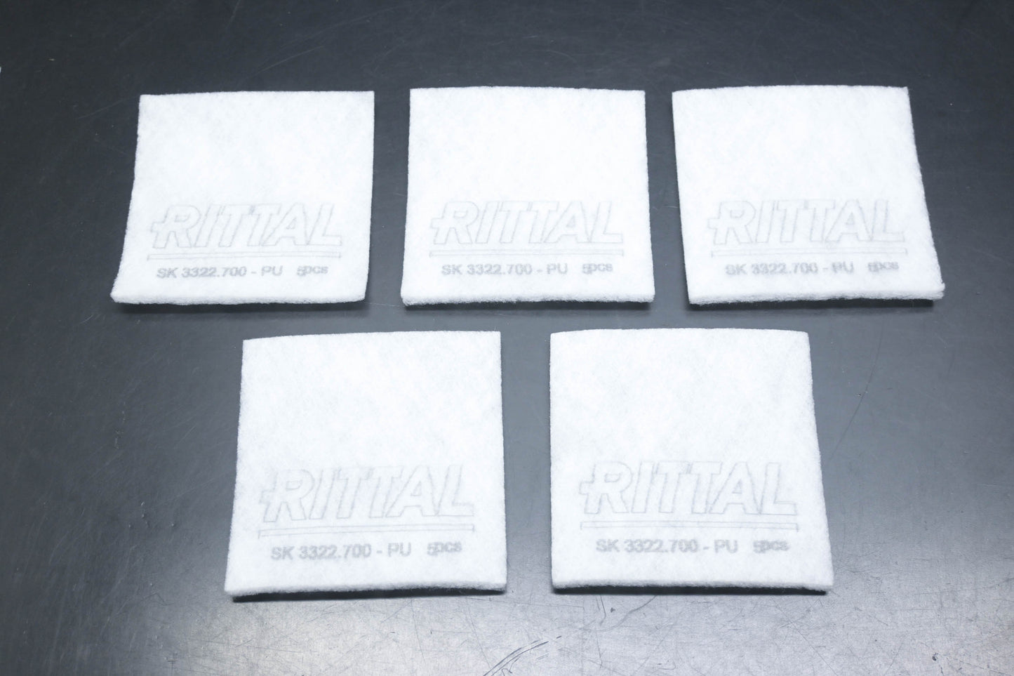 Rittal 3322700 Fleece Fan Filter Mats Qty 5 NOS