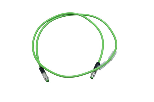 Beckhoff ZK1090-3131-3010 M8 Male Straight to M8 Male Straight 1m Ethercat Cable NOS