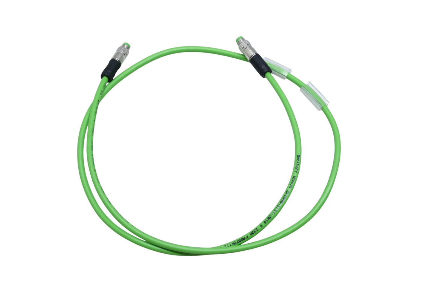 Beckhoff ZK1090-3131-3010 M8 Male Straight to M8 Male Straight 1m Ethercat Cable NOS