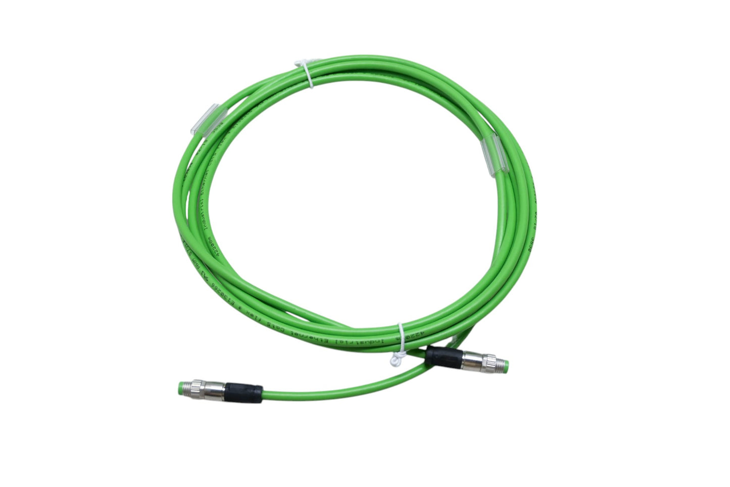 Beckhoff ZK1090-3131-3030 M8 Male Straight to M8 Male Straight 3m Cable NOS