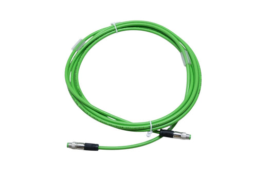 Beckhoff ZK1090-3131-3030 M8 Male Straight to M8 Male Straight 3m Cable NOS