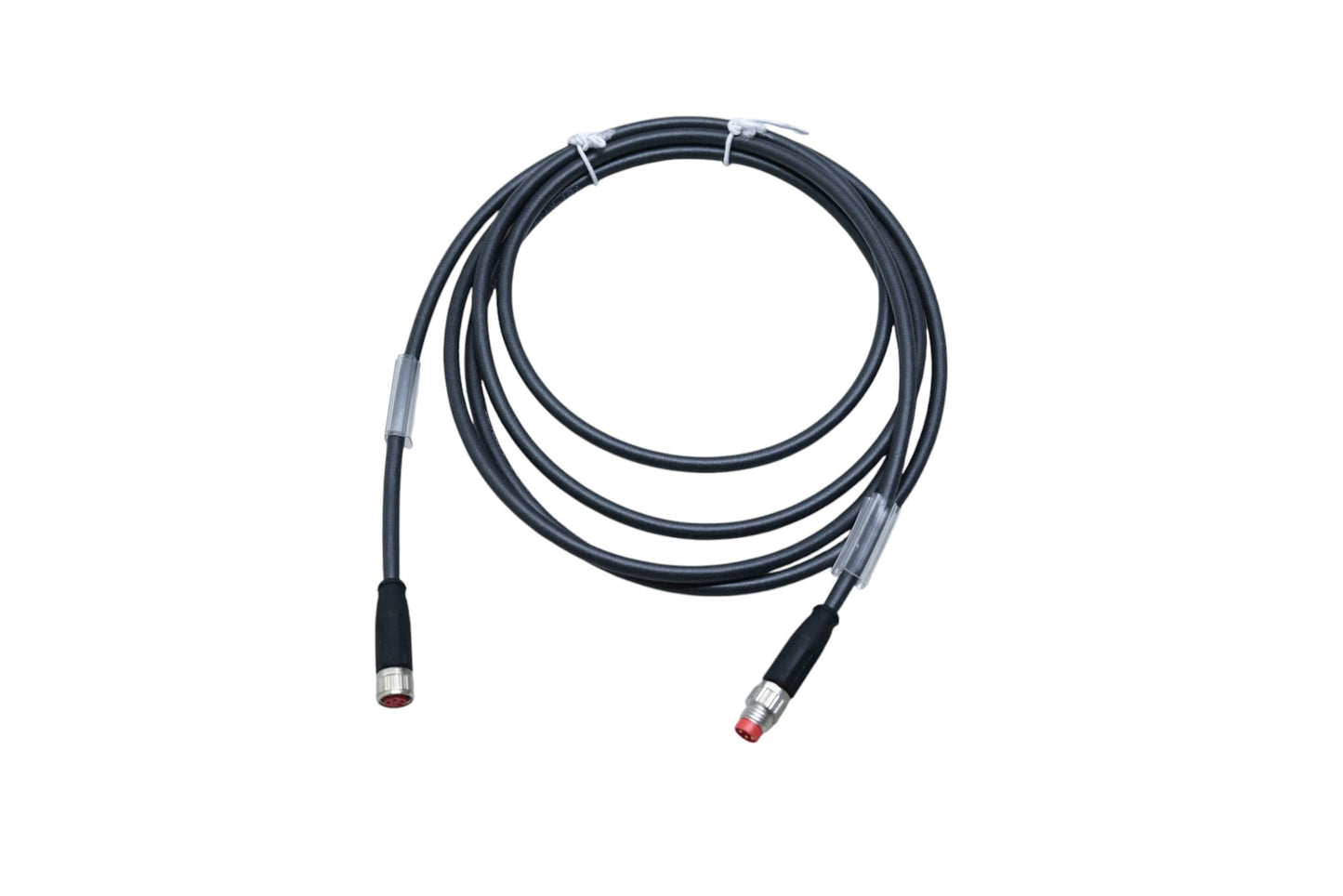 Beckhoff ZK2020-3132-0020 M8 4pos Female Straight to M8 4pos Male Straight 2m Cable NOS