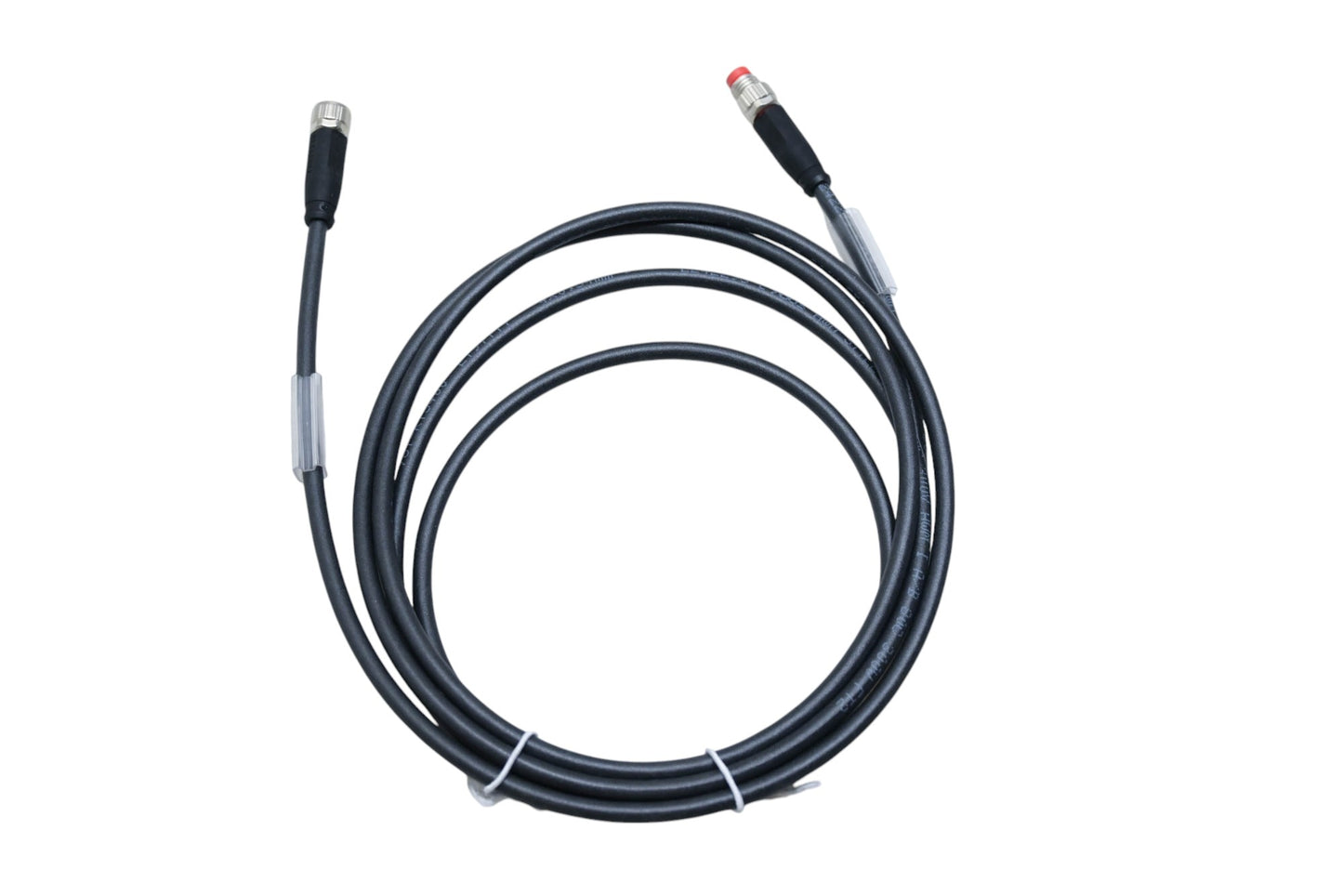 Beckhoff ZK2020-3132-0020 M8 4pos Female Straight to M8 4pos Male Straight 2m Cable NOS